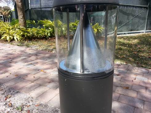Bollard-light-enhanced-aluminum-cone-reflector