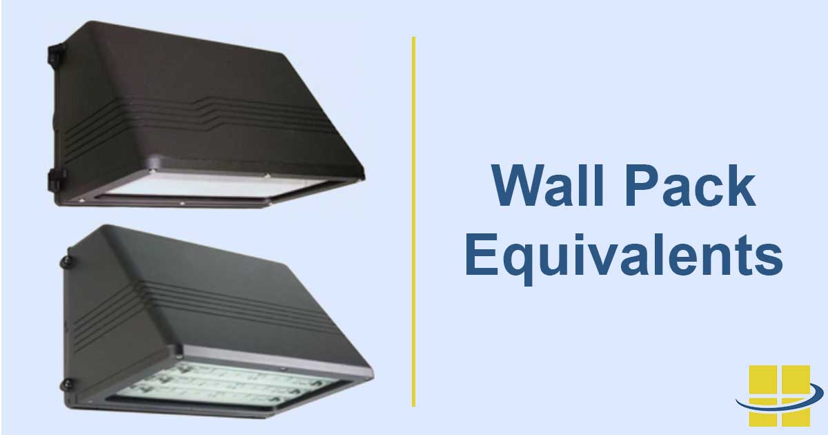 LED Wall Pack Equivalents to Replace Metal Halide Luminaires