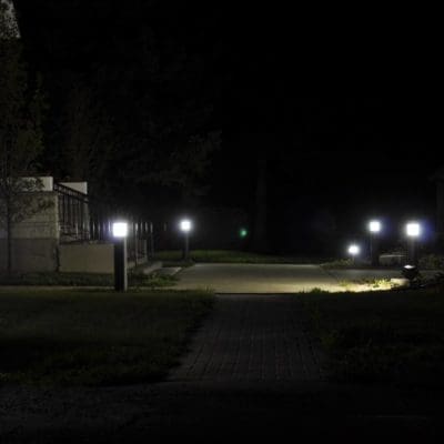 External Bollard Lighting – LED Bollard Lights vs Metal Halide Bollards