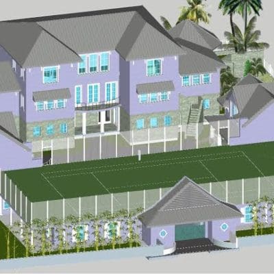 Answering Questions for a Caribbean Tennis Court Lighting Project