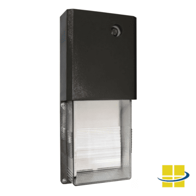 SHOK 10w BAA Qualified LED Wall Pack, EXTREME-LIFE, Photocell