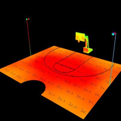 Lighting Dark Sky Compliant Courts for Sports in Massachusetts