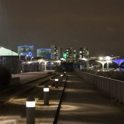 LED Bollard Lights Selected to Light Pathway at New St. Louis Office Building