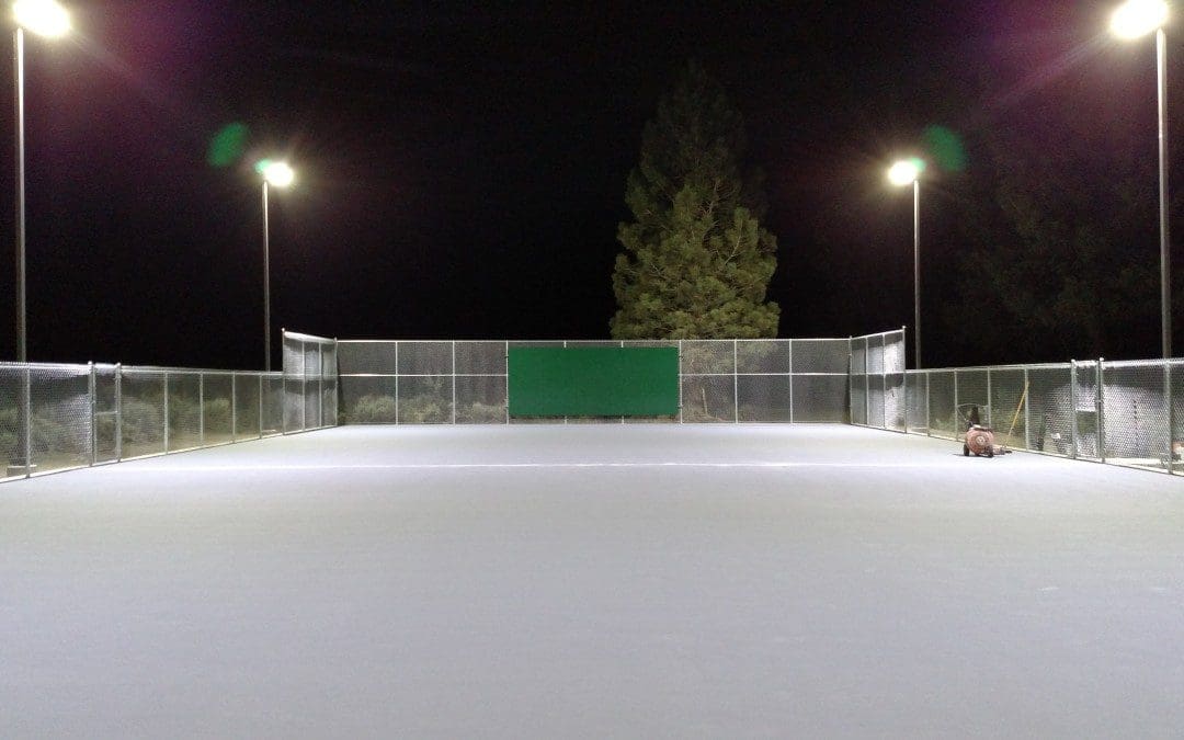 Yosemite Tennis Court Lighting Gets Major Upgrade