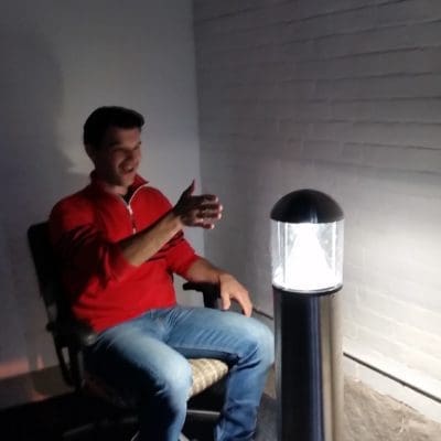 LED Bollards for Assisted Living Facility’s Path and Patio Lighting