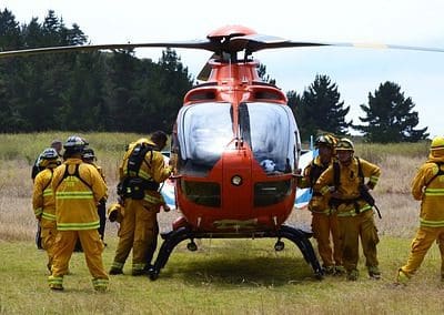 Emergency Helipad Gets an Upgrade with LED Bollards for Pathway Lighting