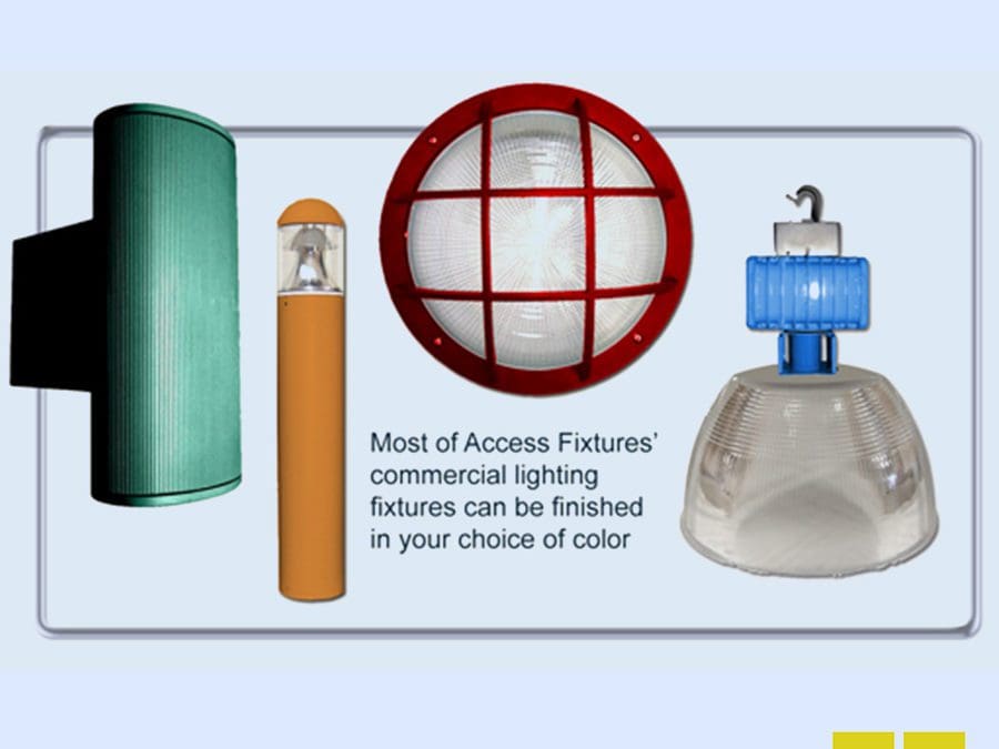 Custom-Painted-Lights-Fixtures Custom-Painted Commercial Luminaires