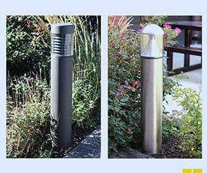 bollard spacing bollard spacing