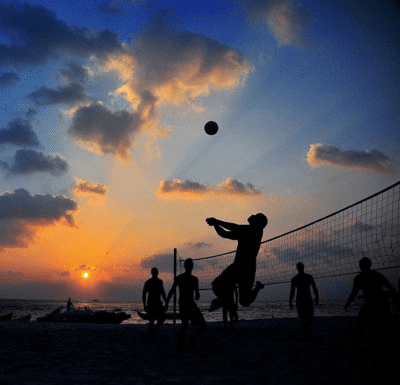 Volleyball Court Lights: LED Lighting Storm-Prone Location – Florida