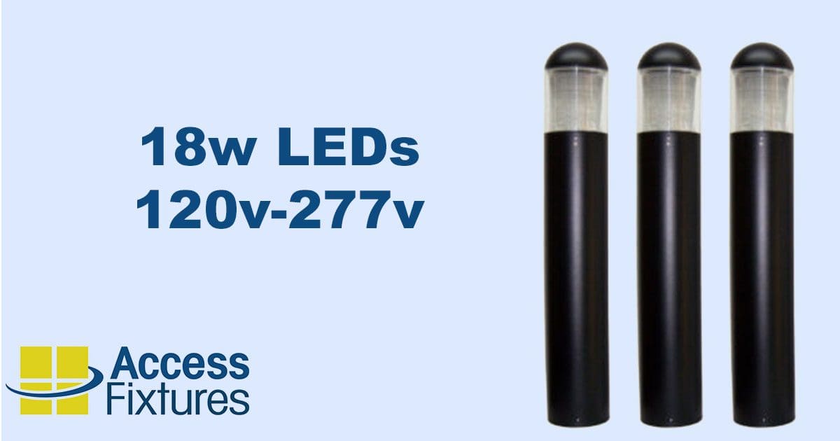 Commercial Bollard Lights for Wildlife Friendly LED Lighting