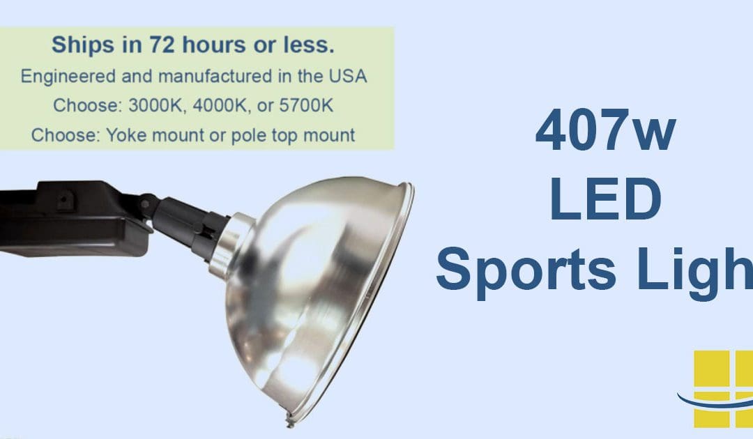 Access Fixtures High Output LED Sport Light Ships Within 72 Hours