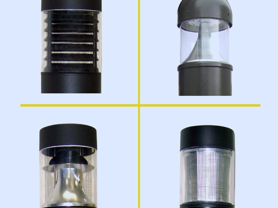 Bollard Light Optic Options