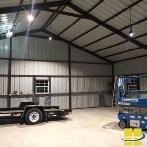 man cave, garage lighting