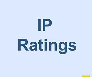 IP ratings IP ratings
