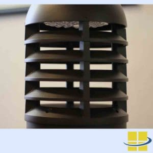 LED Bollard Lights with louvers