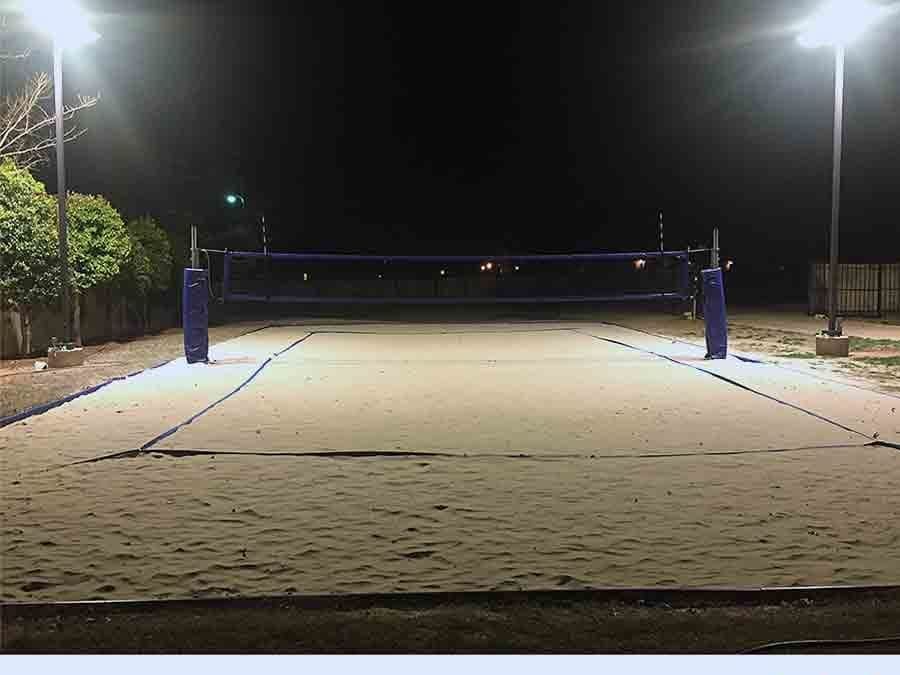 Backyard Volleyball & Recreational Volleyball Lighting