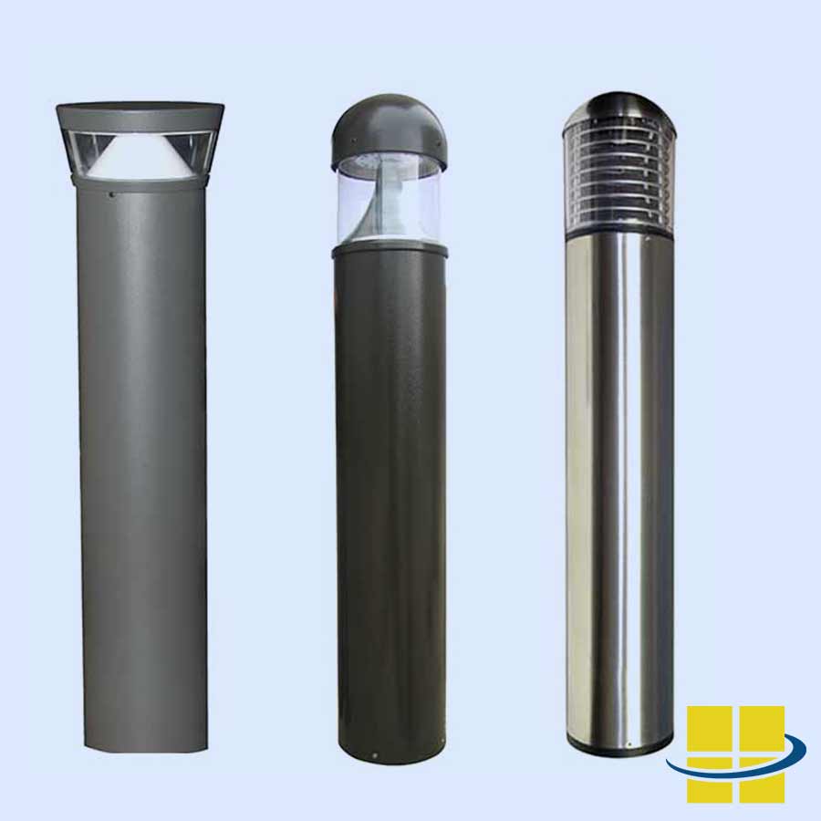 Outdoor Pathway Lighting: 3000K Ambient Bollard Lighting