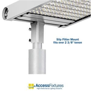 APTI 463w Marine Turtle Flood Light 120-277v: Long Life LED slip fitter detail