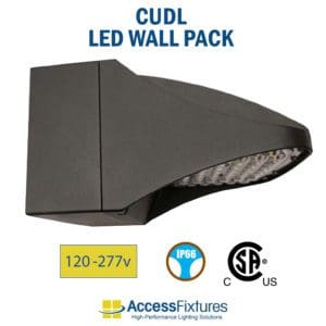 CUDL 84w LED Wall Pack Light IP66, 646,000-Hour L70 Life, 120-277v