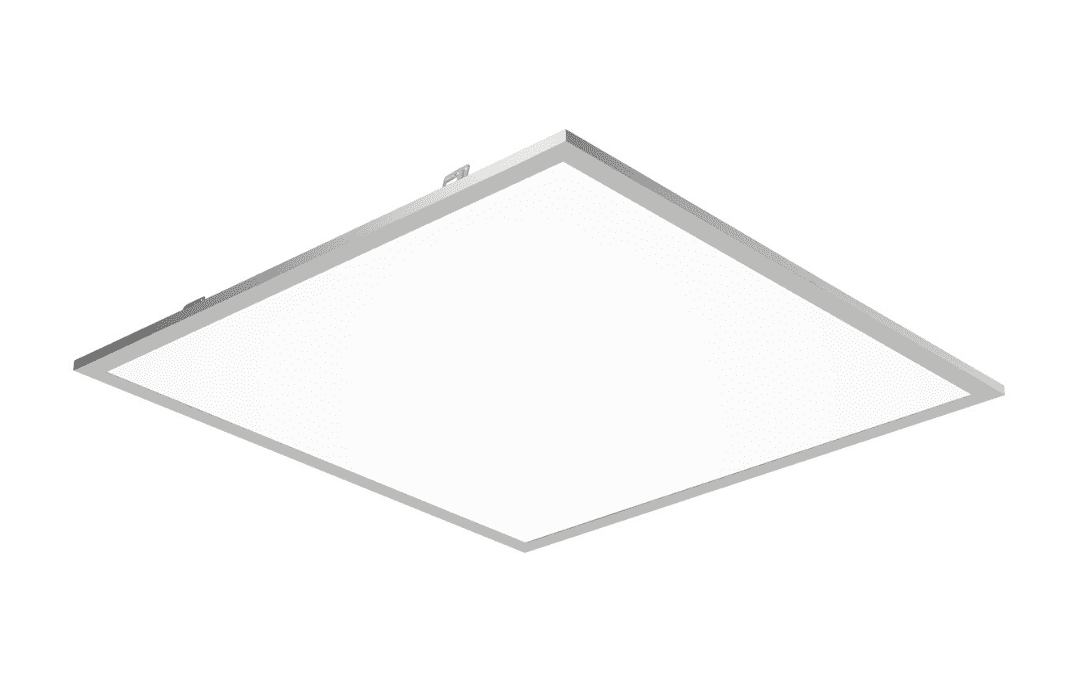 New LED Troffer and Flat Panel Lights With Selectable Wattage and Kelvin 