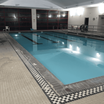 New LED Lighting for YMCA Pool Area – Natatorium Lighting