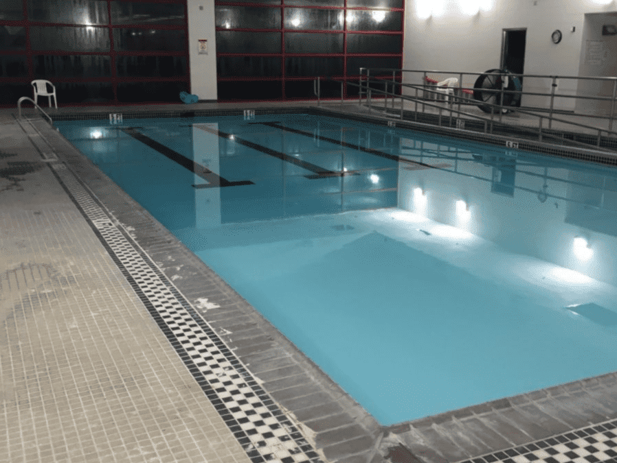 New LED Lighting for YMCA Pool Area – Natatorium Lighting