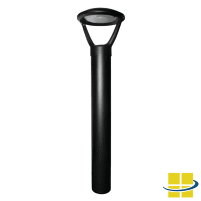 ARIE 19w LED Round Open Top Bollard Light, 120-277v