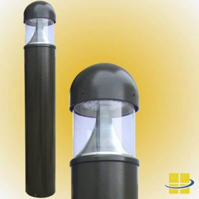 25w 590nm Cone reflector Bollard Light