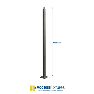 Straight Square Steel Pole image