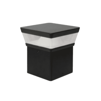 square top landscape bollard