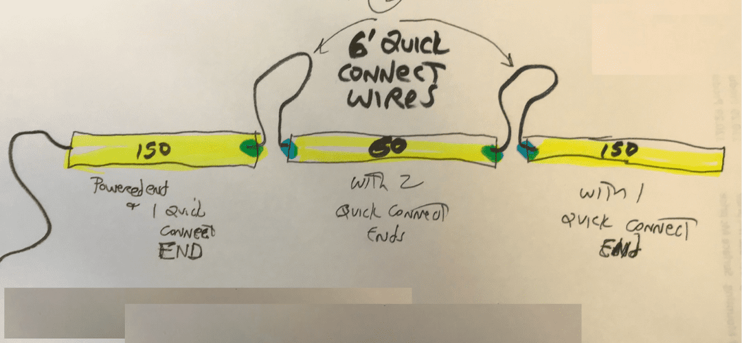 meat cooler lighting diagram