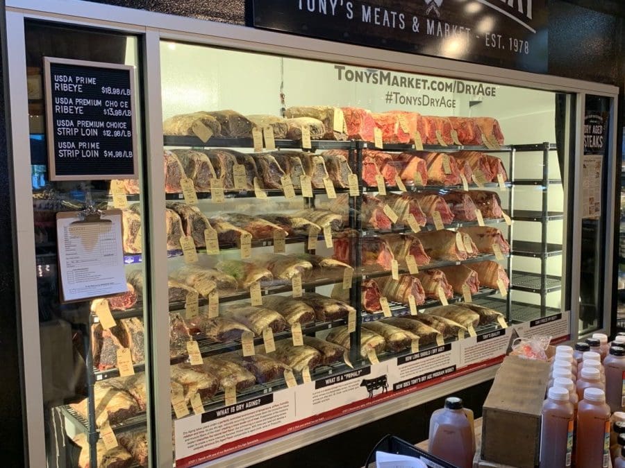 Dry Aged Meat Cooler Lighting Solution