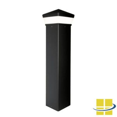 Square Pyramid Top LED Bollard Light