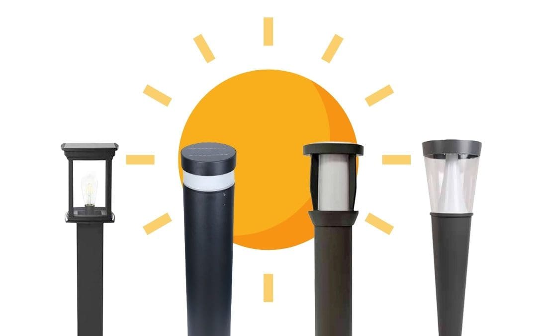 New Solar Bollard Pathway Lights