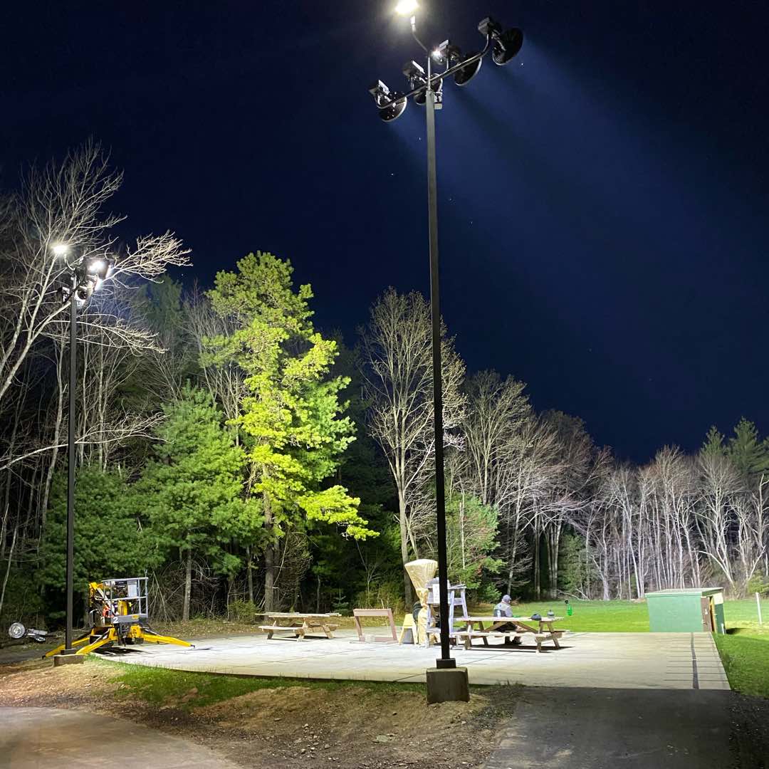Range Lighting: How to Light a Trap Range or a Skeet Range | Access Fixtures
