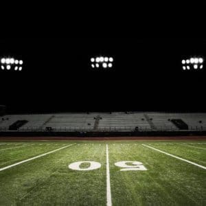 STAJ football field lighting