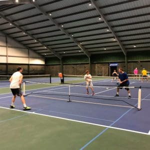 indoor tennis lighting
