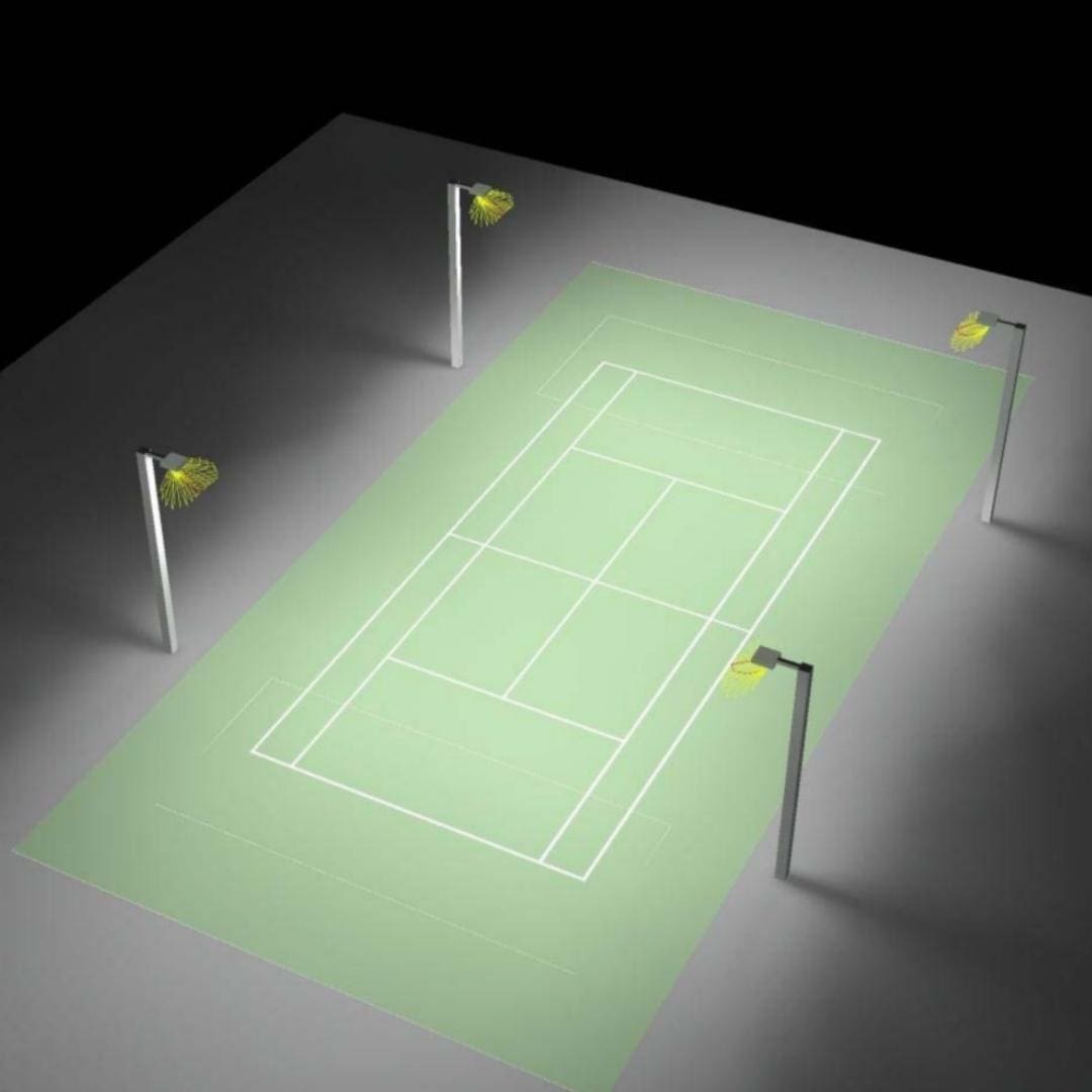 pickleball tennis court lighting