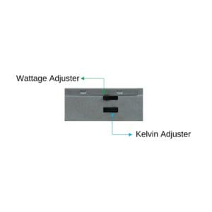 BASC Selectable Kelvin Wattage Switch