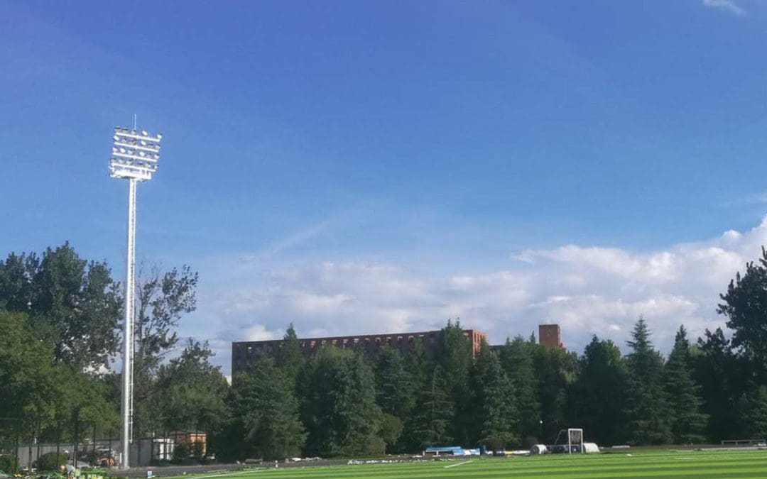 New High Mast Light Poles for Industrial and Sports Applications