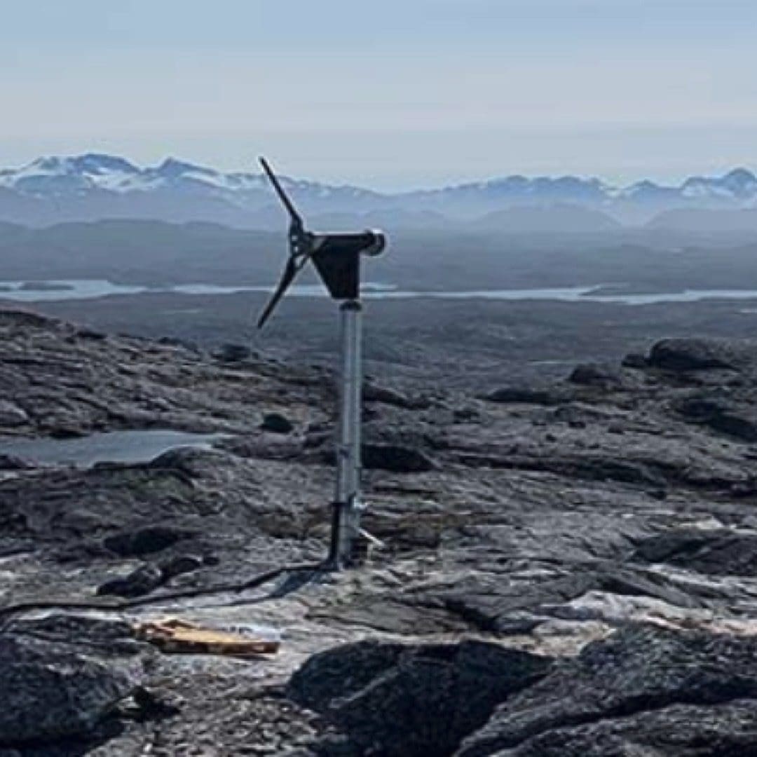 High Mast Pole Built for the Artic