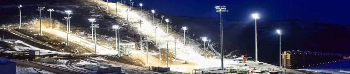 Hi High Mast Light Poles for Sports Lighting