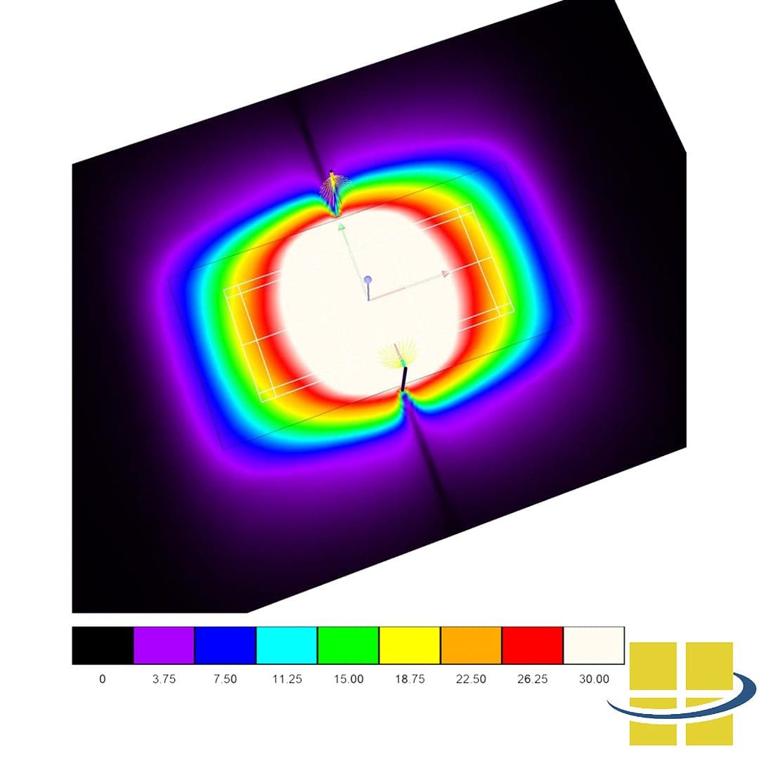 Pickelball Court Lighting