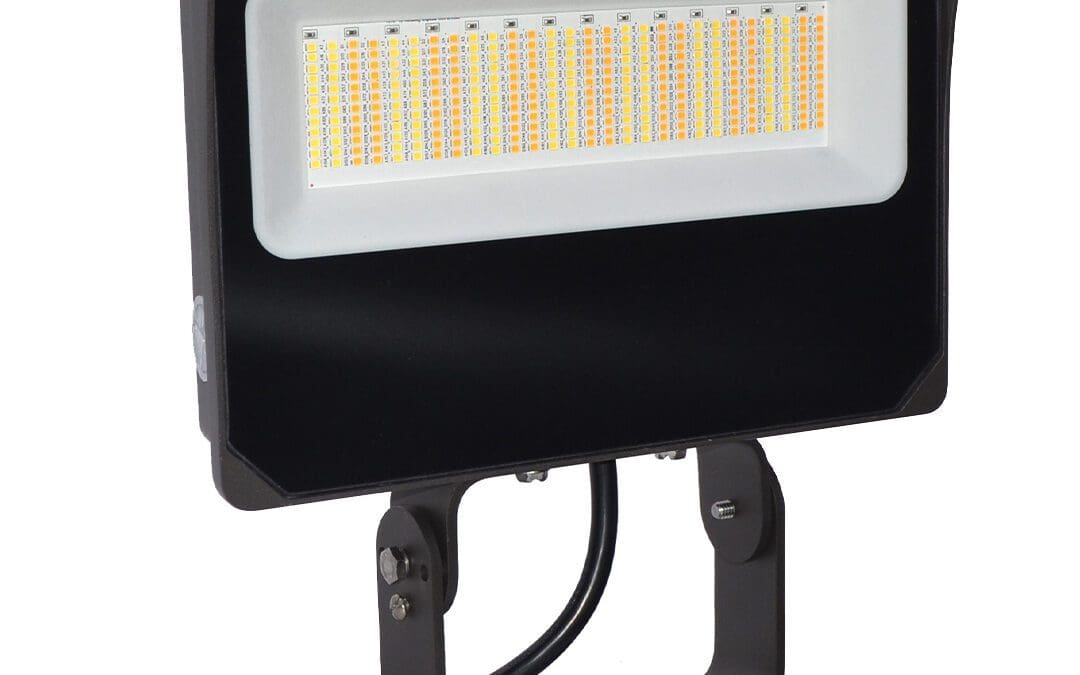 DOHU LED Flood Lights with Selectable Kelvin and Selectable Wattage