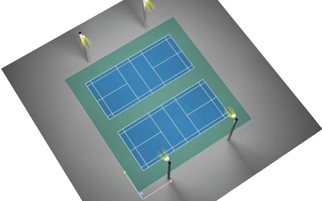 LED Pickleball Court Lighting Cost – Solar vs Grid-Connected LED Light