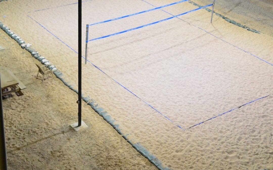 Volleyball Court Lighting Layout: Dark Sky Compliant LED Lights for Volleyball Court