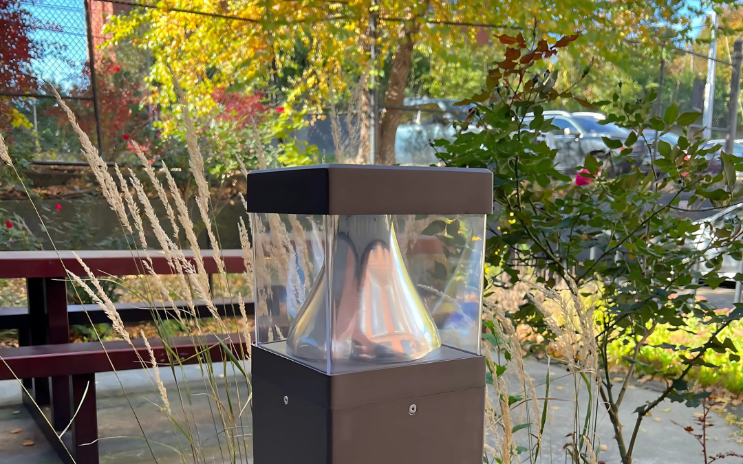 New SQOR – Square LED Bollard Light with Selectable Wattage and Selectable Kelvin