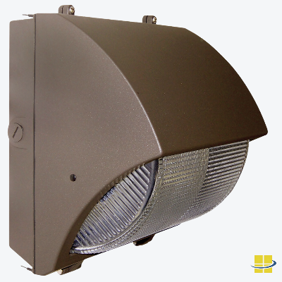 Semi-Forward led Wall Pack