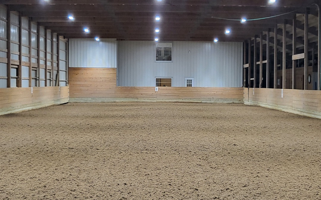 Project Photo: Indoor Horse Arena Lighting (Indiana)