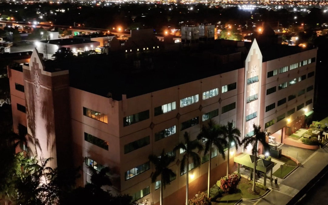 Dr. Martin Luther King, Jr. Office Plaza – Commercial Exterior Building Lighting